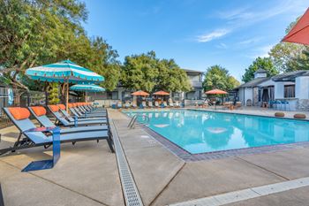 Refreshing swimming pool and spa